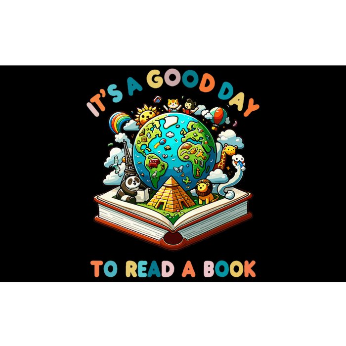 Its A Good Day To Read A Book World Bumper Sticker