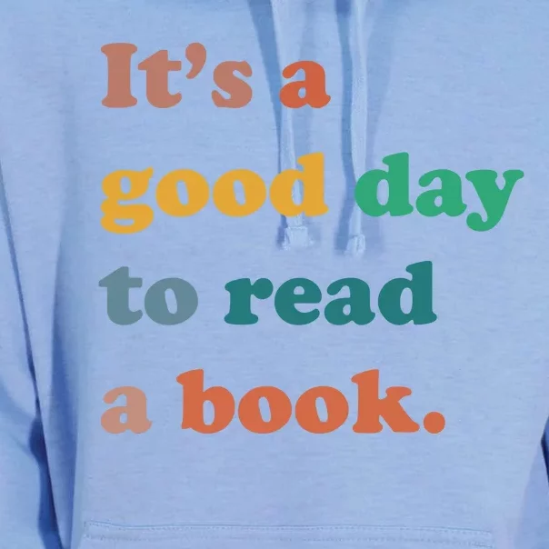 It's A Good Day To Read A Book Unisex Surf Hoodie