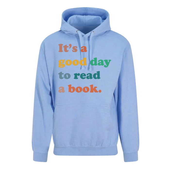 It's A Good Day To Read A Book Unisex Surf Hoodie