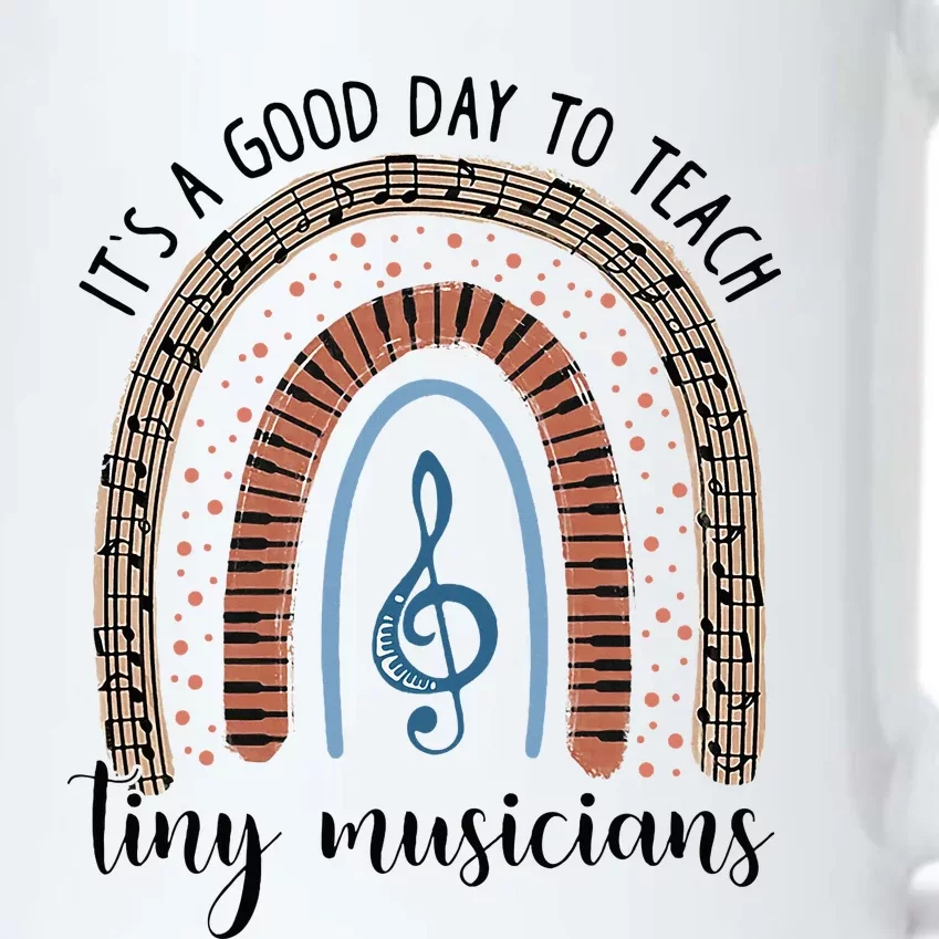 Its A Good Day To Teach Tiny Musicians Music Teacher Rainbow Black Color Changing Mug