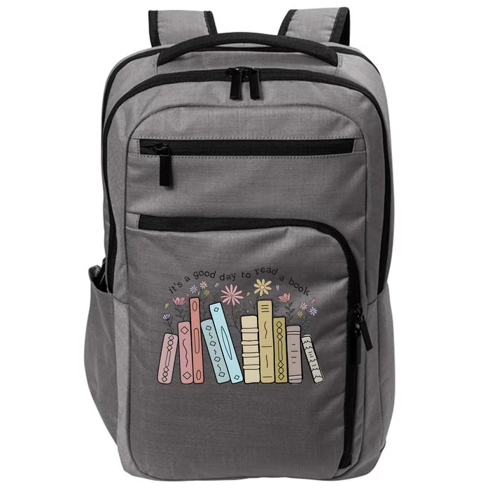 Its A Good Day To Read A Book Impact Tech Backpack