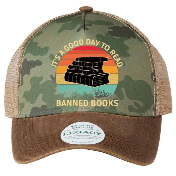 It's A Good Day To Read Banned Books Legacy Tie Dye Trucker Hat