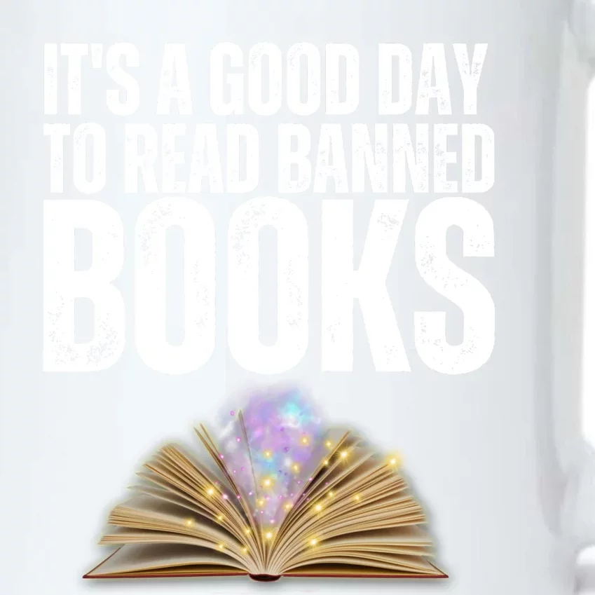 It's A Good Day To Read Banned Books Black Color Changing Mug