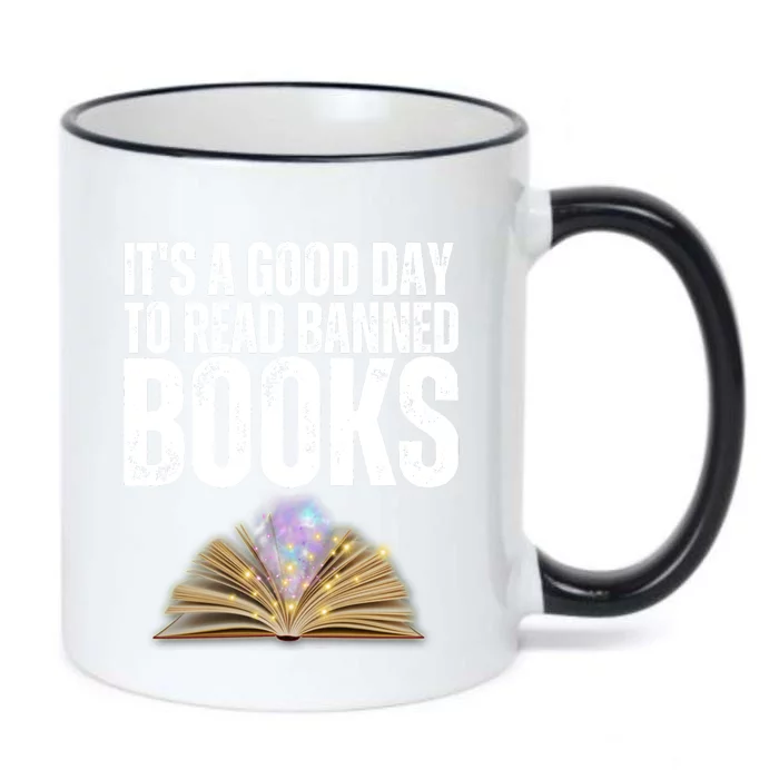 It's A Good Day To Read Banned Books Black Color Changing Mug