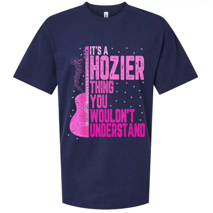 ItS A Hozier Thing You WouldnT Understand Sueded Cloud Jersey T-Shirt