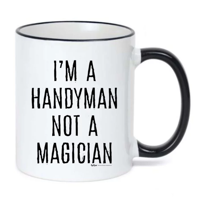 Im A Handy Not A Magician Gift Black Color Changing Mug