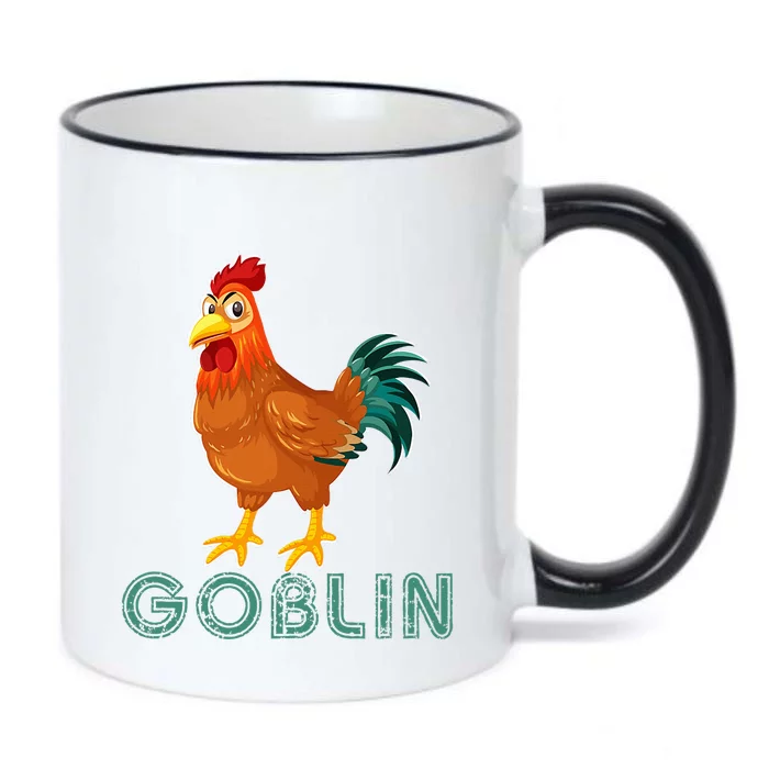 Inappropriate Adult Humor Goblin Mode Innuendo Black Color Changing Mug