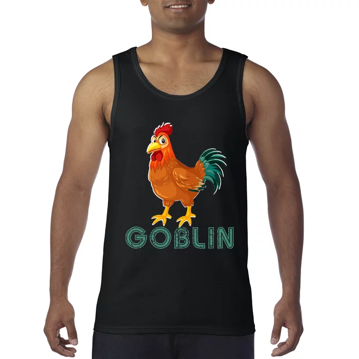 Inappropriate Adult Humor Goblin Mode Innuendo Tank Top