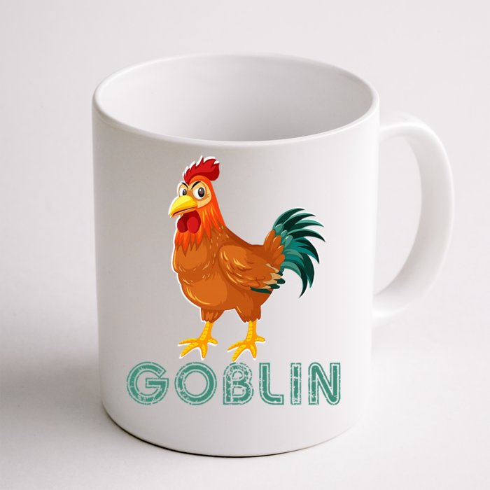 Inappropriate Adult Humor Goblin Mode Innuendo Front & Back Coffee Mug