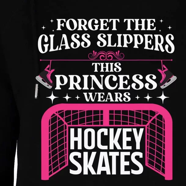 I'm A Hockey  Puck Winter Sports Ice Hockey Lover Womens Funnel Neck Pullover Hood