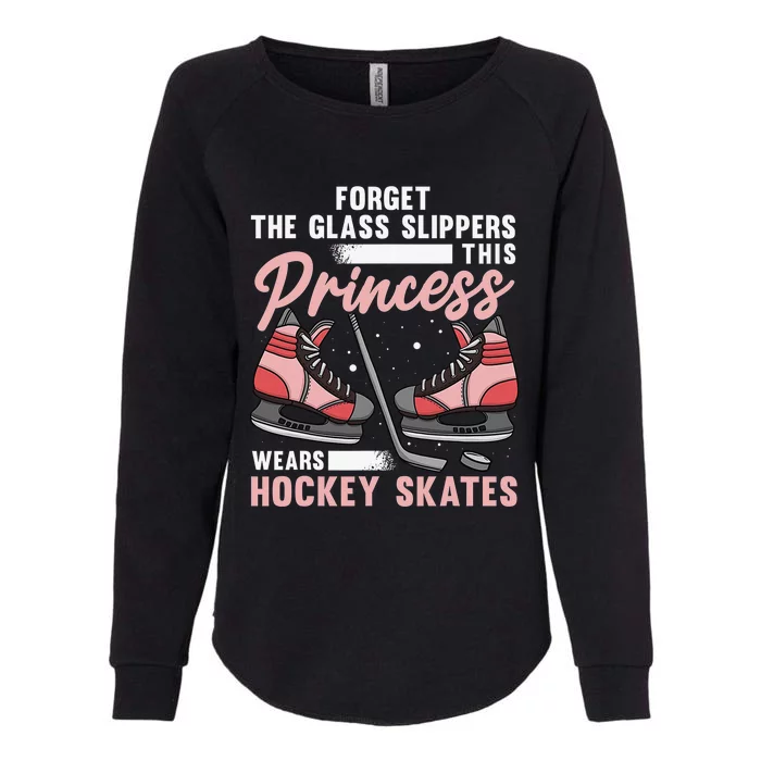 I'm A Hockey  Puck Winter Sports Ice Hockey Lover Womens California Wash Sweatshirt