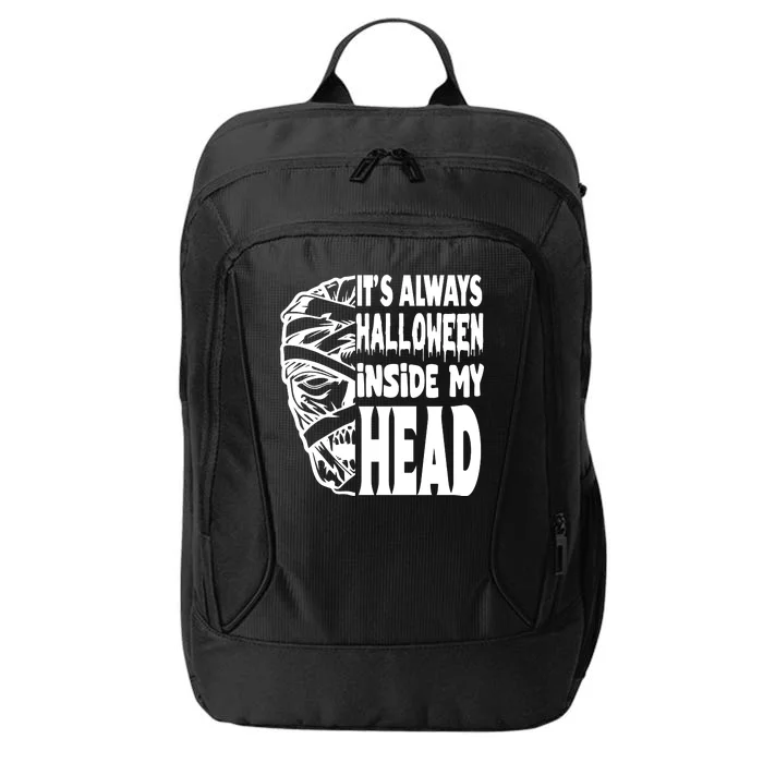 Its Always Halloween Inside My Head Zombie City Backpack