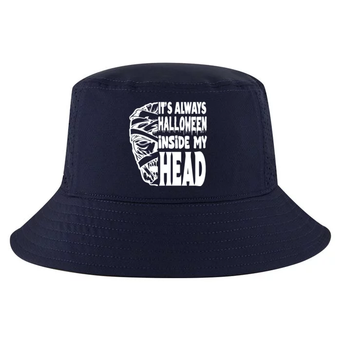 Its Always Halloween Inside My Head Zombie Cool Comfort Performance Bucket Hat