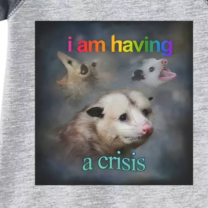 I Am Having A Crisis Dank Meme Infant Baby Jersey Bodysuit