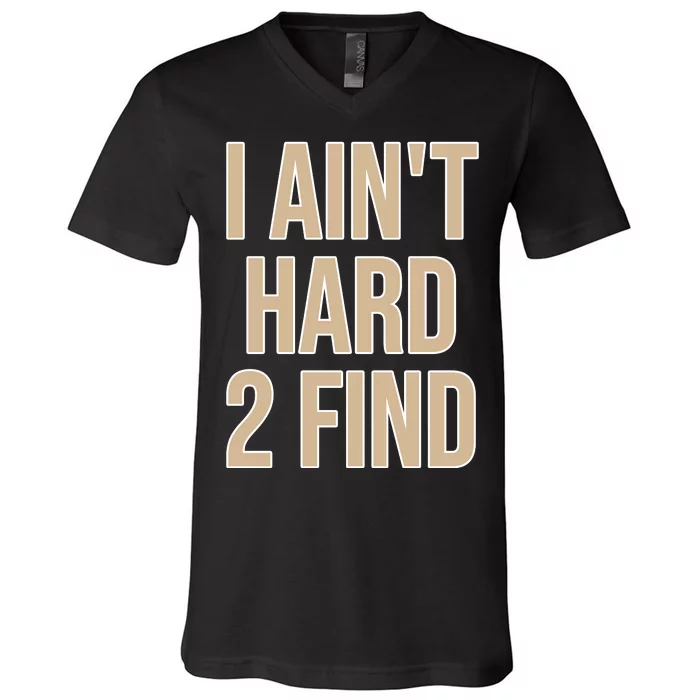 I Aint Hard 2 Find Buffaloes Football V-Neck T-Shirt