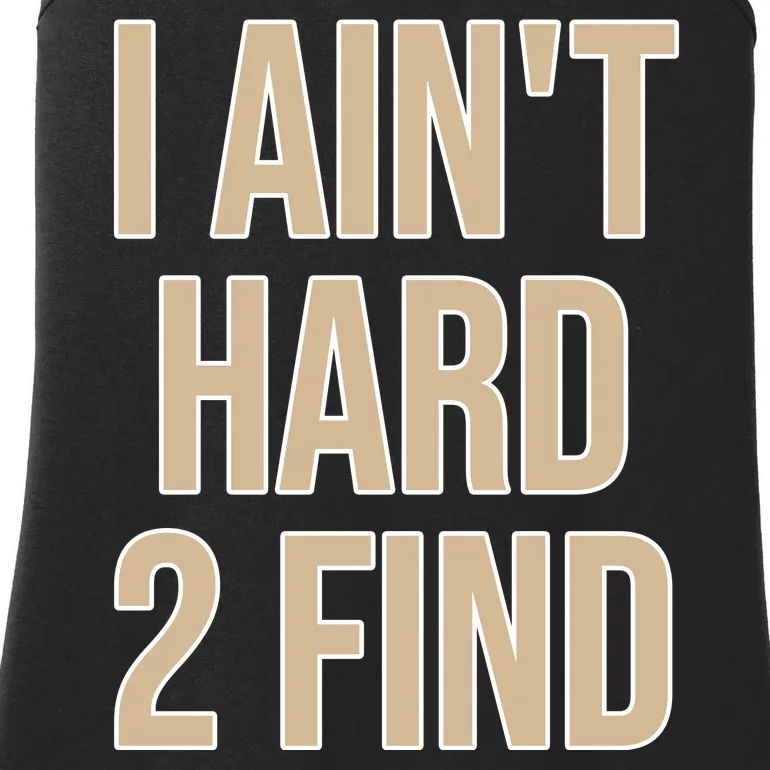 I Aint Hard 2 Find Buffaloes Football Ladies Essential Tank