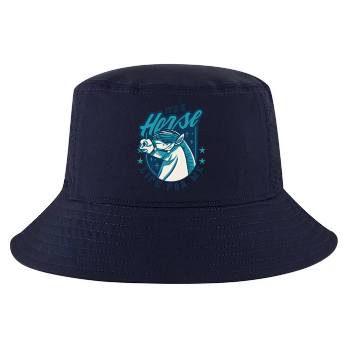 It's A Horse Life For Me Cool Comfort Performance Bucket Hat