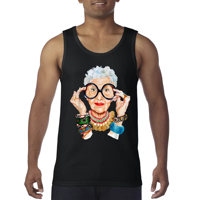 Iris Apfel Tank Top