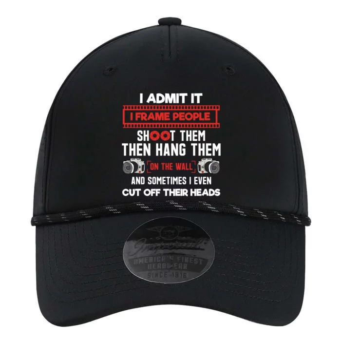 I Admit It Frame People Gift Funny Photography Photographer Cute Gift Performance The Dyno Cap