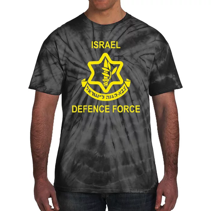 Israel Army (Idf) Israel Defense Force Tie-Dye T-Shirt