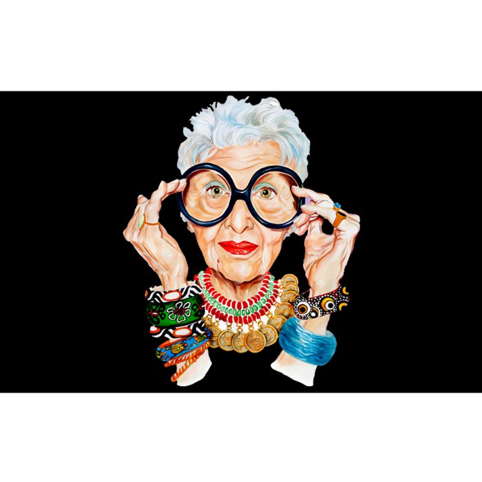 Iris Apfel Bumper Sticker