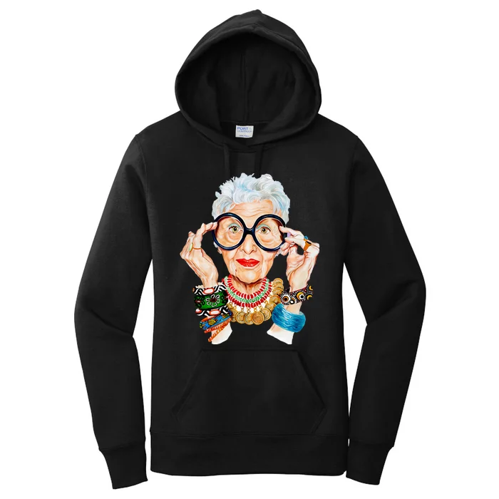 Iris Apfel Women's Pullover Hoodie