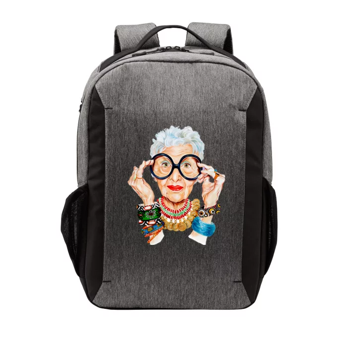 Iris Apfel Vector Backpack