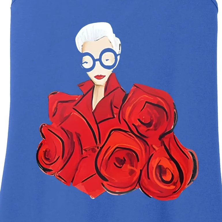 Iris Apfel Ladies Essential Tank