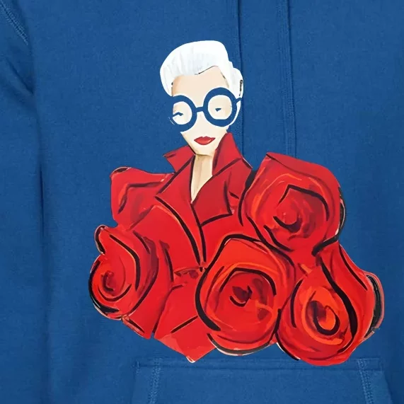 Iris Apfel Premium Hoodie