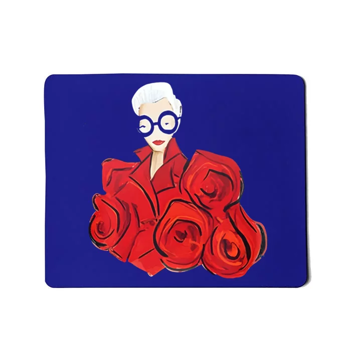 Iris Apfel Mousepad