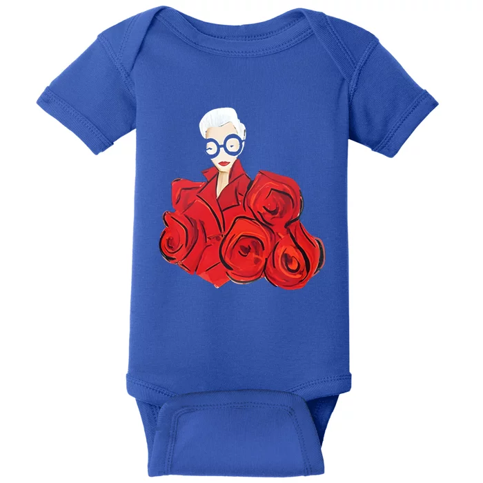 Iris Apfel Baby Bodysuit