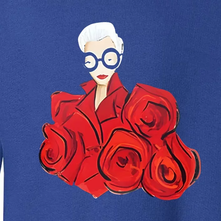 Iris Apfel Toddler Sweatshirt