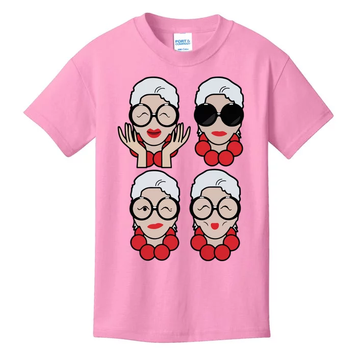 Iris Apfel Iris Apfel Kids T-Shirt