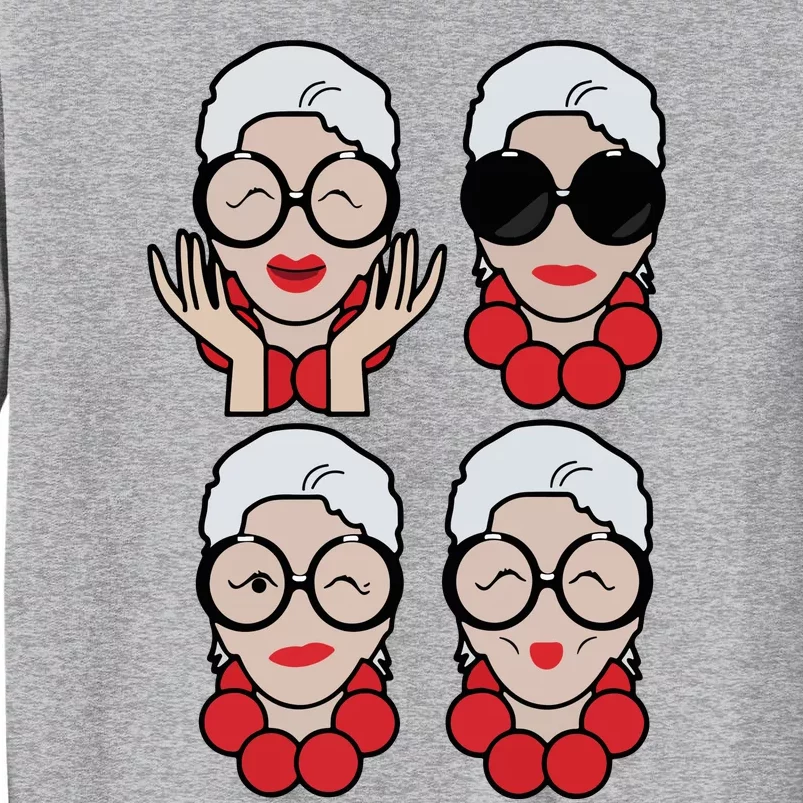 Iris Apfel Iris Apfel Tall Sweatshirt