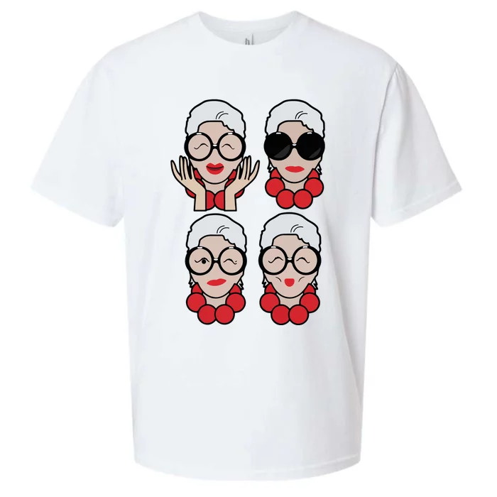 Iris Apfel Iris Apfel Sueded Cloud Jersey T-Shirt