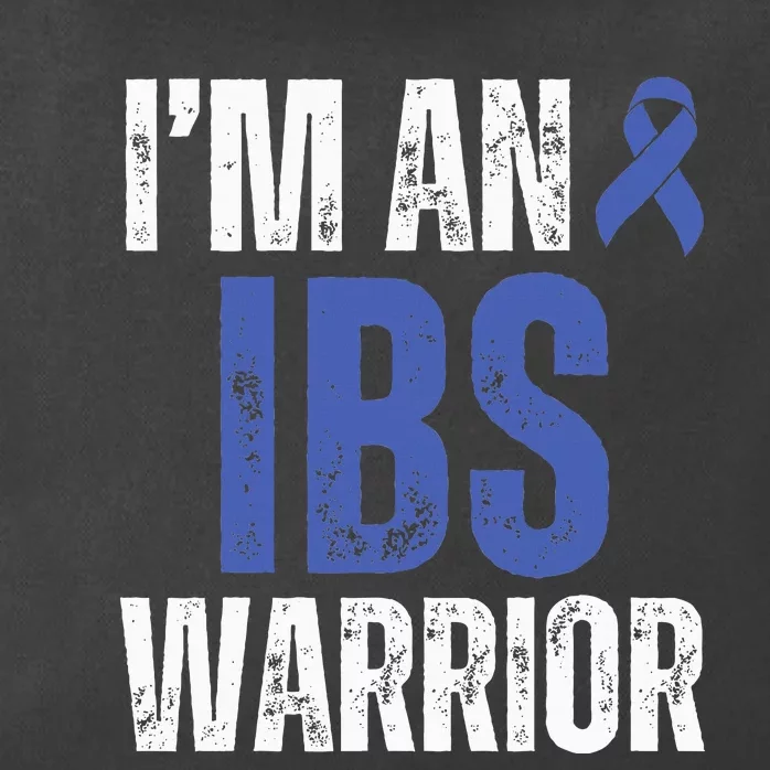 Im An Ibs Warrior Irritable Bowel Syndrome Warrior Zip Tote Bag