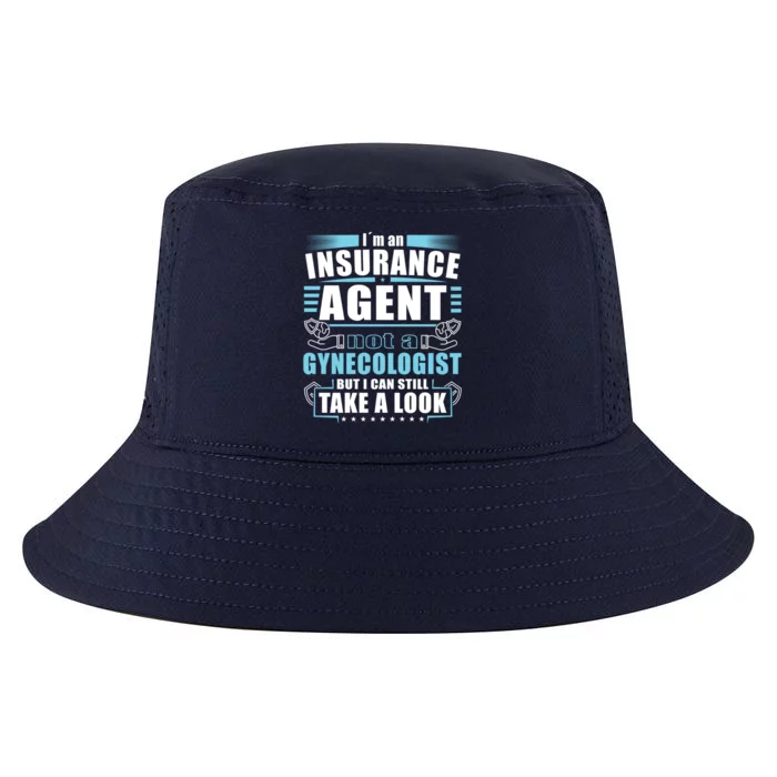 I´m An Insurance Agent Great Gift Funny Insurance Broker Great Gift Cool Comfort Performance Bucket Hat