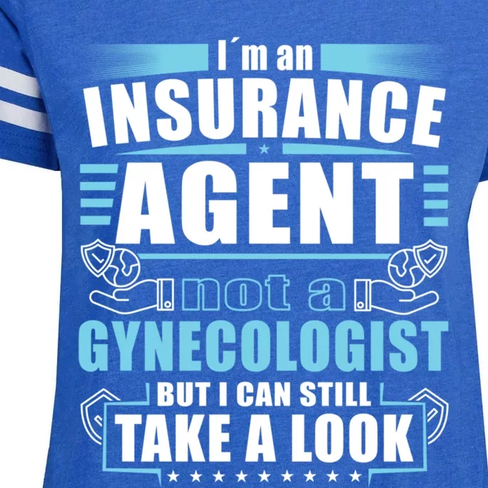 I´m An Insurance Agent Great Gift Funny Insurance Broker Great Gift Enza Ladies Jersey Football T-Shirt