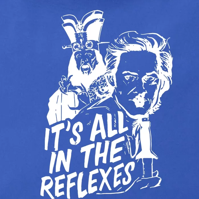 Its All In The Reflexes Zip Tote Bag