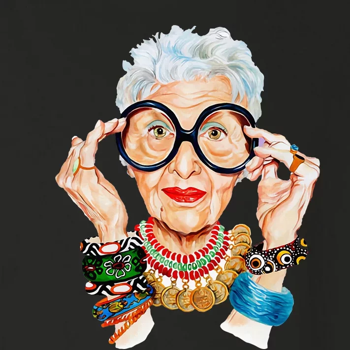 Iris Apfel Toddler Long Sleeve Shirt