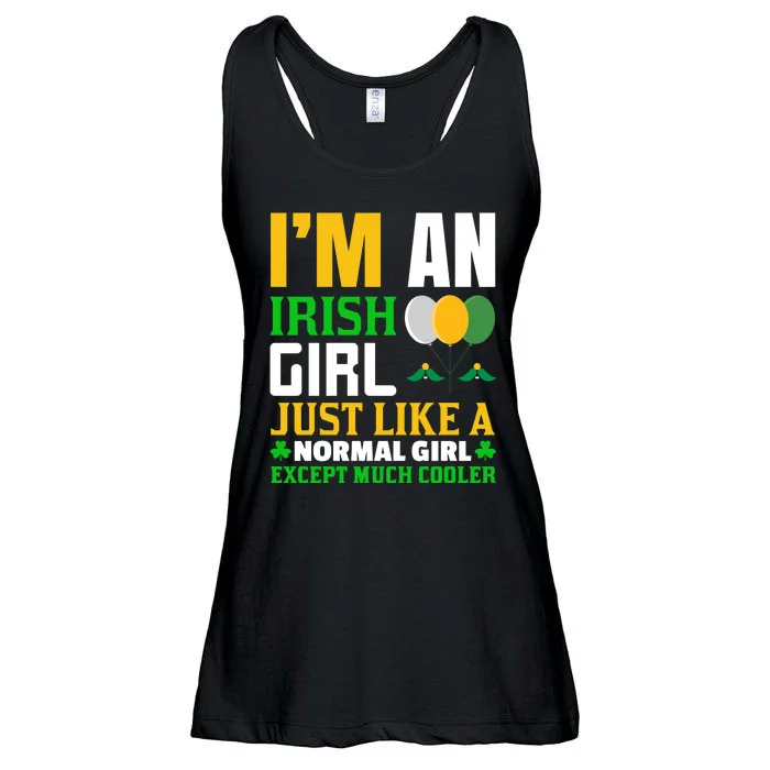 I'm An Irish Girl Just Like A Normal Girl Except Much Cooler Ladies Essential Flowy Tank