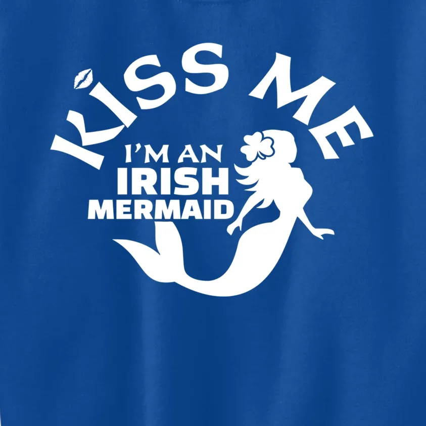 I'm An Irish Mermaid Costume Funny Gift Kids Sweatshirt