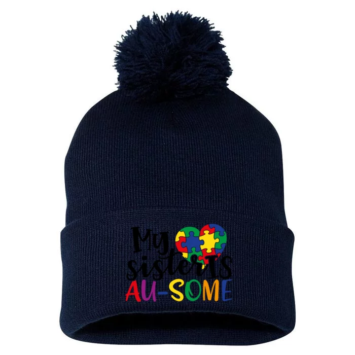 Is AuSome Pom Pom 12in Knit Beanie