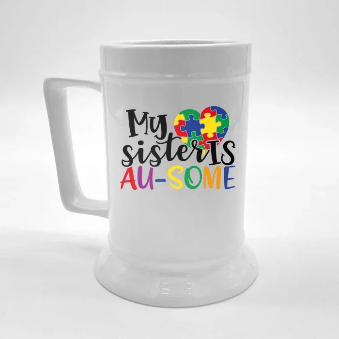 Is AuSome Front & Back Beer Stein