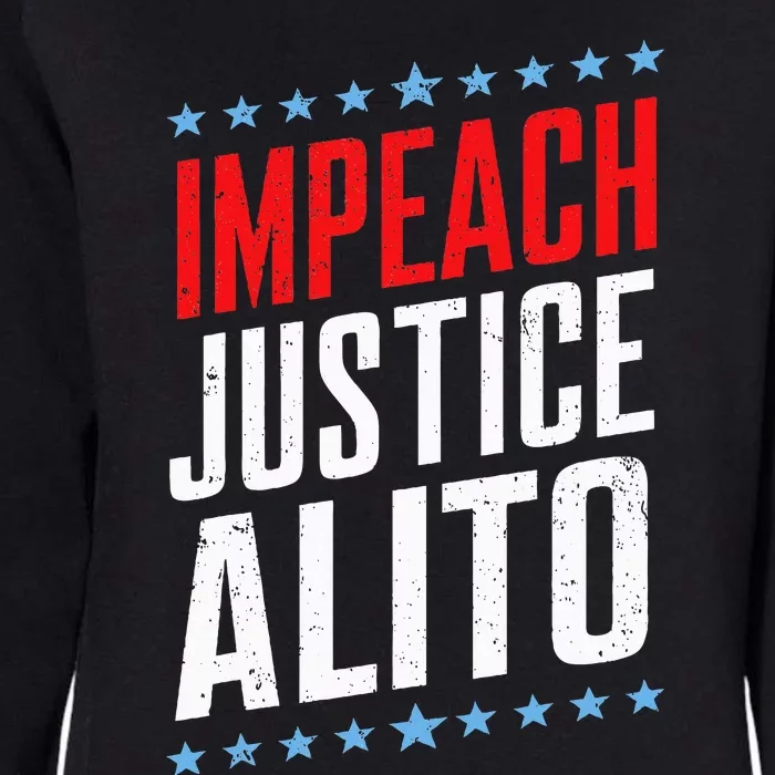 Impeach Alito Impeach Supreme Court Justice Samuel Alito Womens California Wash Sweatshirt