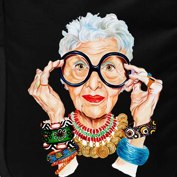 Iris Apfel Impact Tech Backpack