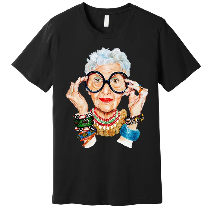 Iris Apfel Premium T-Shirt