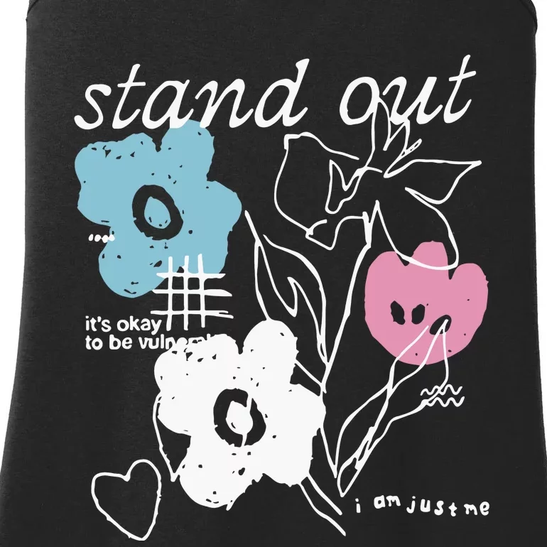 I Am Just Me Stand Out Ladies Essential Tank