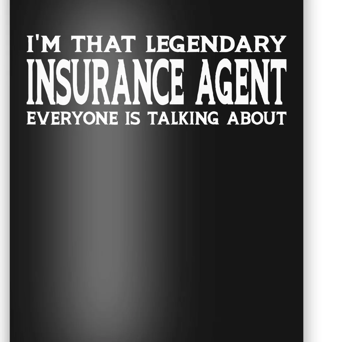 Insurance Agent Job Title Employee Poster