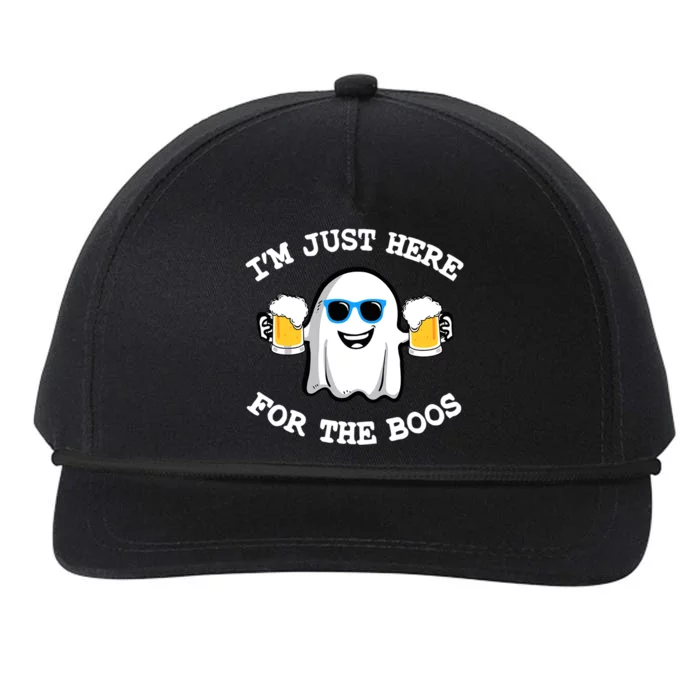 I Am Just Here For The Boos Cute Gift Snapback Five-Panel Rope Hat